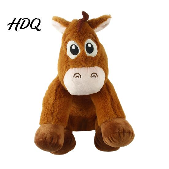 Comfortable Soft Toy Cute Pony Plush Toy Stuffed Animal Doll Adorable Cuddly S