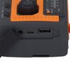 Solar Hand Powered Radio Emergency  r LED Flashlight IPX3 Waterproof Radio with Hand Crank 5000mah Battery