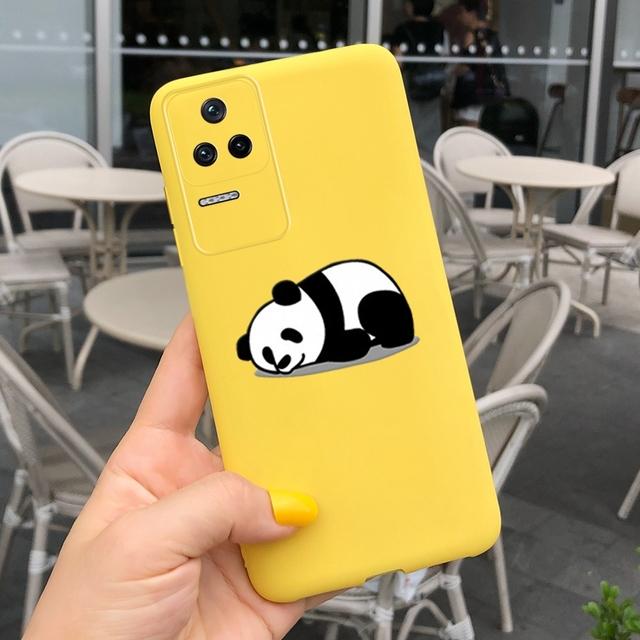 

Чехол для Xiaomi Poco F4, чехол с милым мультяшным пришельцем, мягкий силиконовый чехол из ТПУ для телефона Xiaomi Poco F4 GT PocoF4, противоударный чехол Xiaomi Poco F4