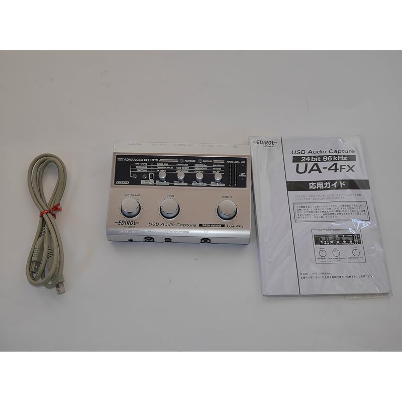 

EDIROL USB audio capture UA-4FX