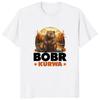 90s Cartoon Bobr Kurwa Grunge Tshirt Funny Kurwa Bober Mange T Shirt Harajuku Y2k Tees Tops Men Fashion EU Szie T-shirt Clothes