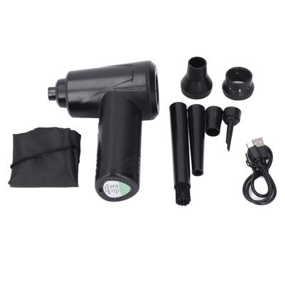 Cordless Air Duster 50000RPM 3 Gears Small Portable Electric Dust Blower with LED Light for