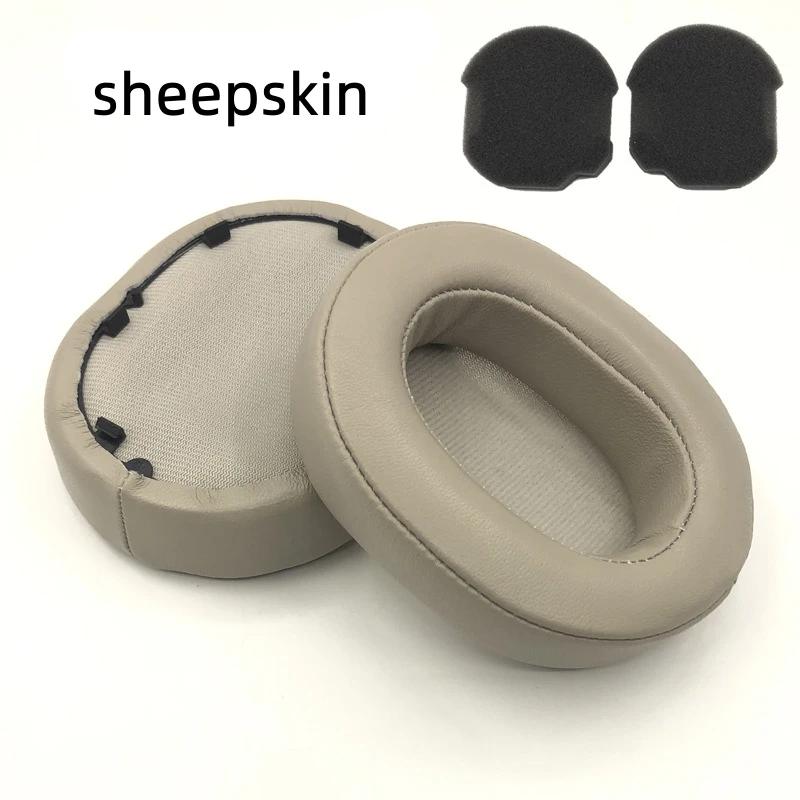 1 Pair Replacement Foam Ear Pads Pillow Cushion Cover for SONY WH-1000XM5 1000XM5 / 1000 XM5 Headphone Headset