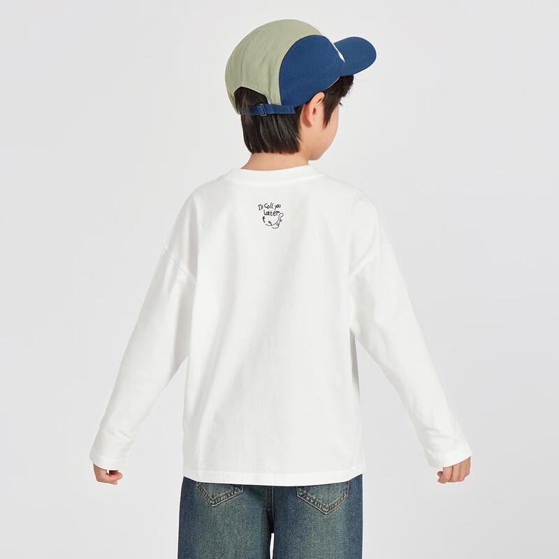 Duoduo Home Boys' Pure Cotton Long Sleeve Casual T-Shirt