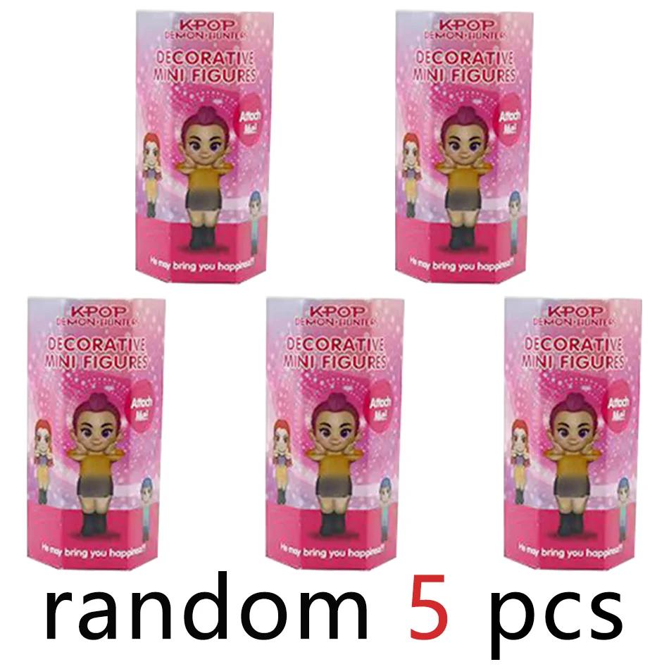 Caja Sorpresa Ángel Kpop Cazadores de Demonios Anime Mini Figuras Adorno para Coche y Teléfono Juguete para Fanáticos para Niños Regalos de Cumpleaños Venta