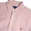 Polo Ralph Lauren Polohemd mit Streifenmuster, gesticktem Pony-Logo, Button-Down-Kragen und kurzen Ärmeln, Herrenhemden MNPOWOV1N820252-600