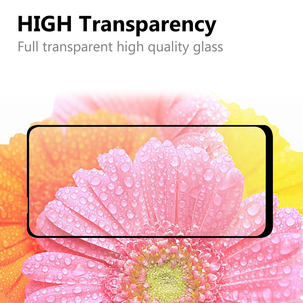 Full Screen Tempered Glass Screen Protector Film (Full Glue) for Xiaomi Redmi Note 9 5G