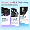Compatible with Epson 502 Ink,for ET-4850 ET-2850 ET-2760 ET-3850 ET-3760 ET-4760 ET-2700 EcoTank Printers, ST-2000 ST-3000 | 127ml Black + 70ml X3
