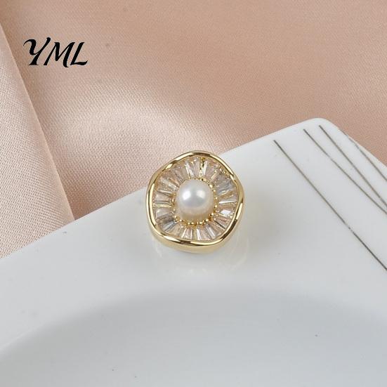Faux Pearl Magnetic Button Pin, No Sew Safety Multipurpose for Scarf Shirts Sweater, Reusable Clothing Decorative Brooch Anti Slip Clasps