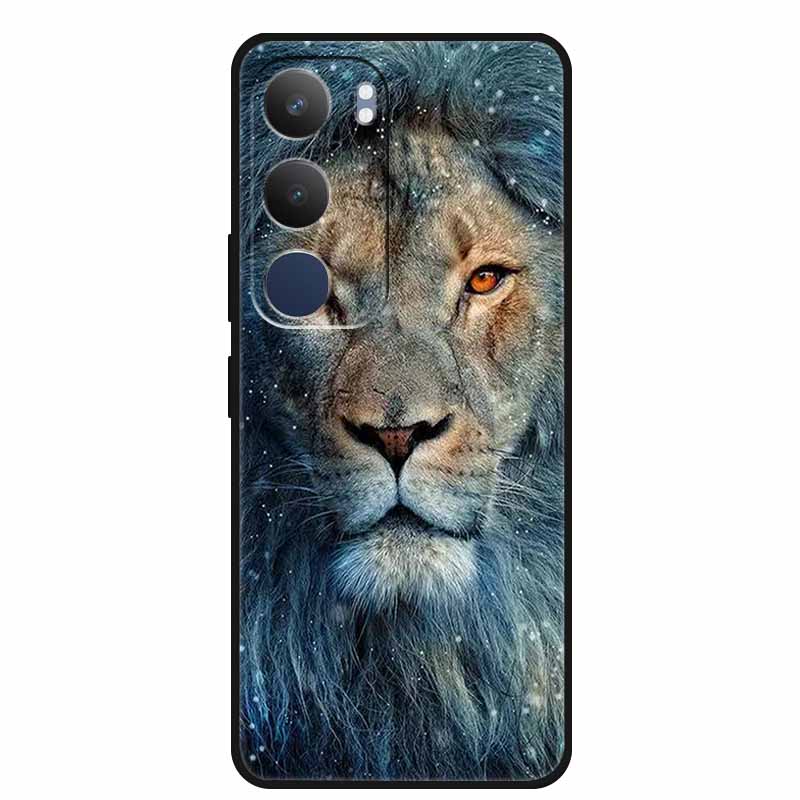 For Vivo Y19s 4G Case TPU Dustproof Coque Shell Black Soft Silicone Case for Vivo Y19s Pro Y 19s 4G Protective Phone Back Cover