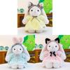 Princess Dress Bunny Plush Toy For Girls Bedtime Decor And Gift Idea