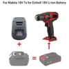 Li-ion Battery Adapter for Makita 18V Li-ion Battery Convert to for Einhell battery adapter Cordless Tools Converter Adapters