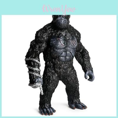 Modelo Figura Gorila King Kong Ilha da Caveira Brinquedo Adornado Com Detalhes Realistas Para Crianças e Adultos