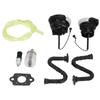 Compact Fuel Oil Cap ABS Vent Hose Filter Kit Durable Oil Filler Cap for STIHL MS261 MS271 MS291