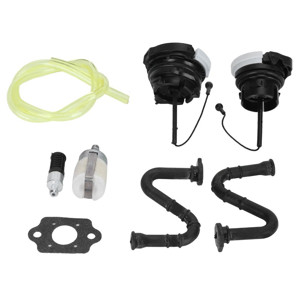 Compact Fuel Oil Cap ABS Vent Hose Filter Kit Durable Oil Filler Cap for STIHL MS261 MS271 MS291