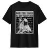 Tricou Meme Regele Baldwin al IV-lea Mască Argintie pentru Unisex Distractiv Bumbac Gât Rotund Mânecă Scurtă Haine Mărimi Mari