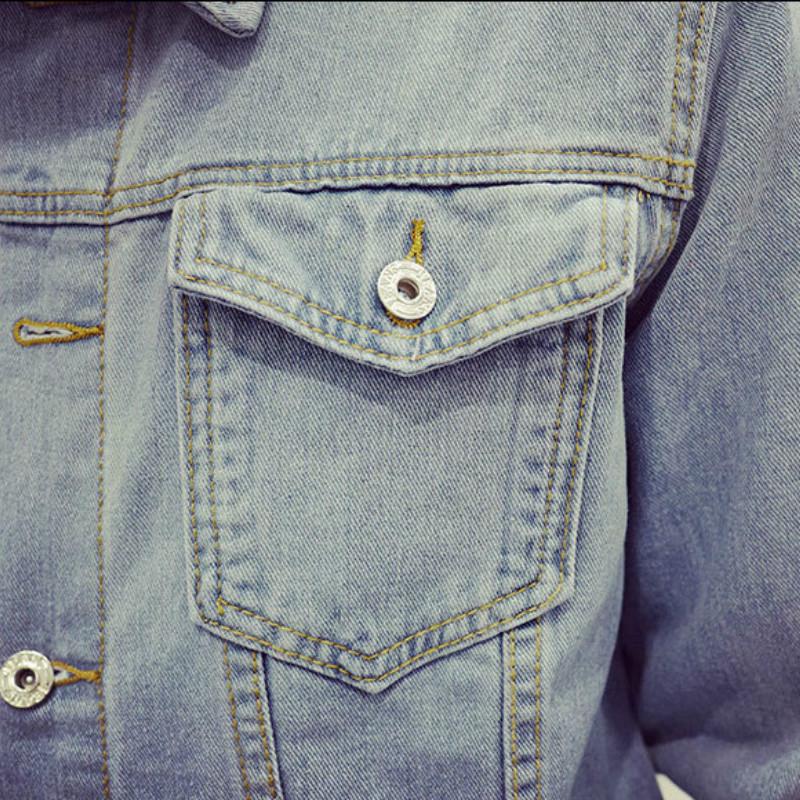 Fashion Jeans Jackets Slim Fit 