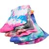 Hair Bands Yoga Criss Cross Sport Head Wraps Twist Headbands Wide Knotted Headbands Tie Dye Turban