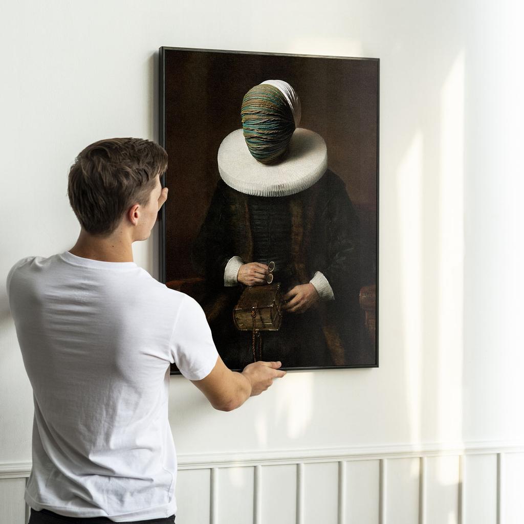 Poster Frame Pop Art Portrait Portraits