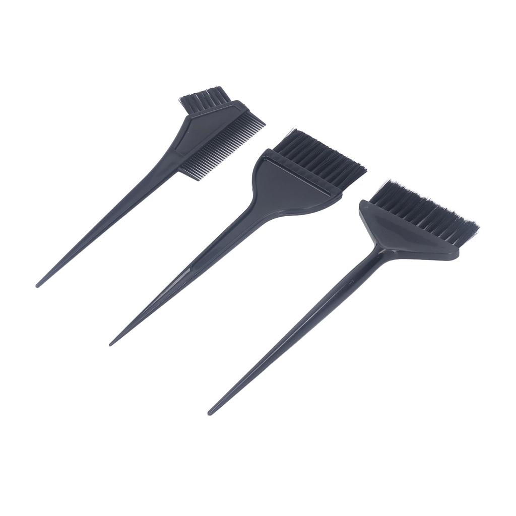 3 Stück Haarfärbe-Farbpinsel Professioneller Salon Haarfärbepinsel Haarfärbekamm Pinsel