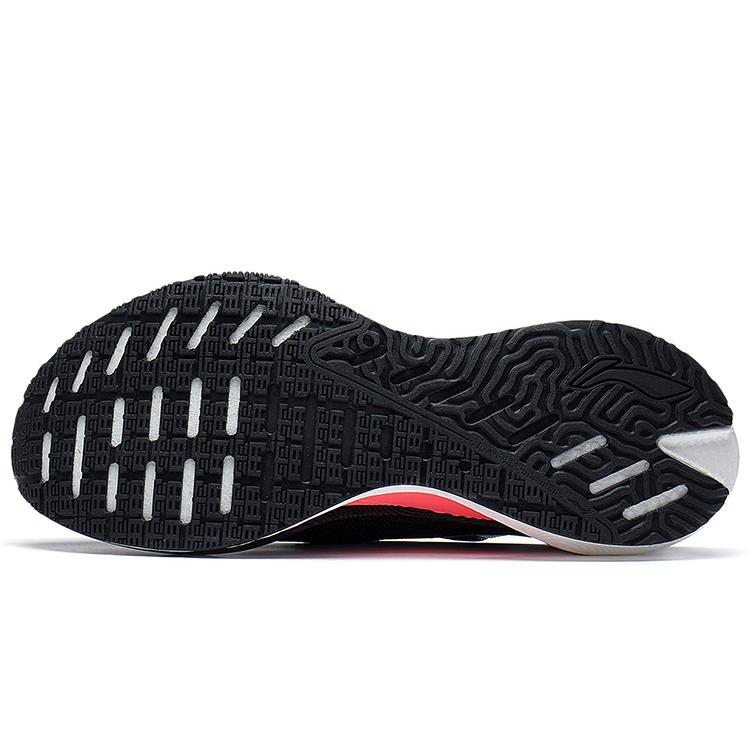 New LINING Jueying Essential Running Shoes Men Low Top Black/Silver/Pink/Purple ARRS007-1