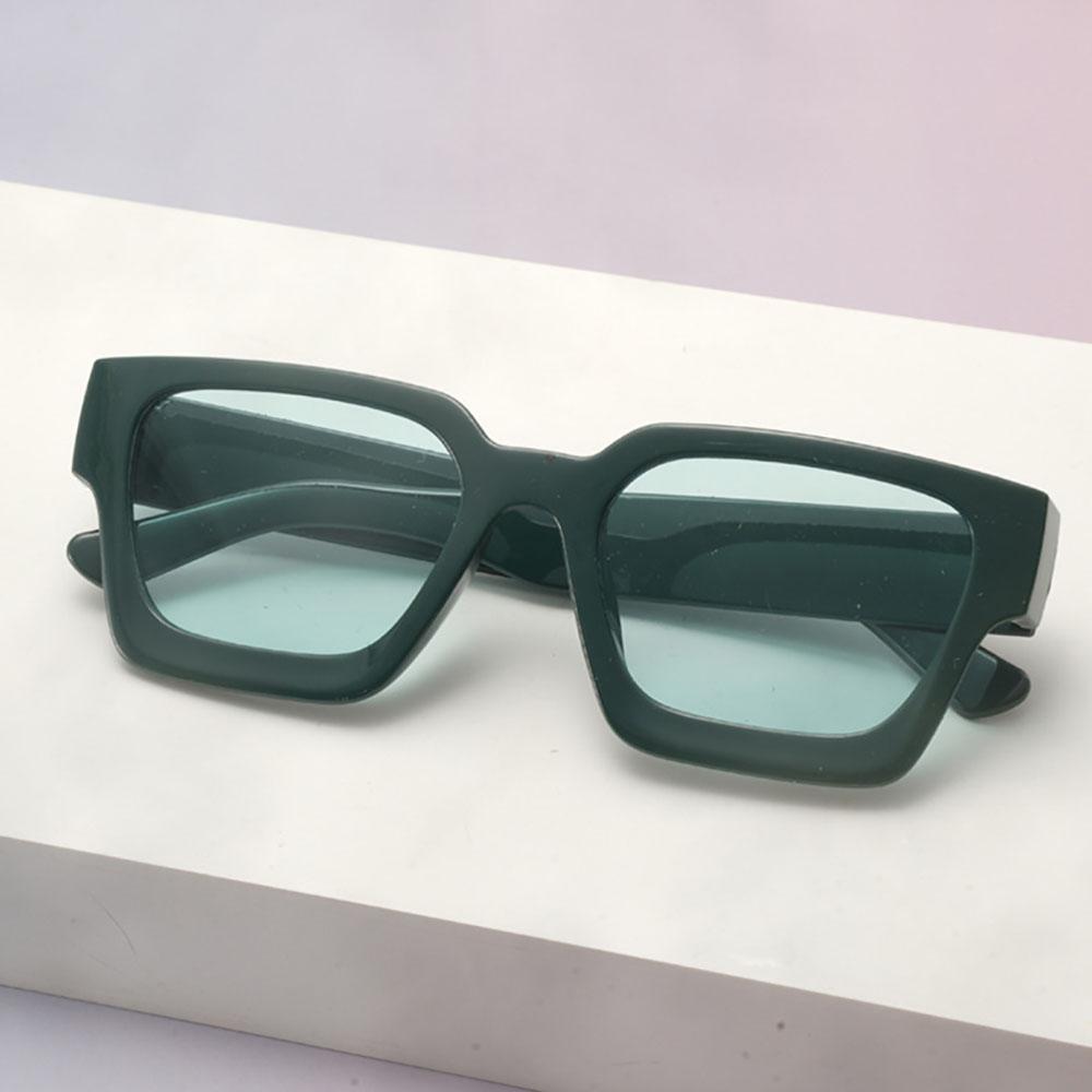 Thick Frame Eyewear Uv-Protection Square Frame Sunglasses Unisex Sunglasses Multi-Purpose Plastic Sunglasses For Outdoor Sports