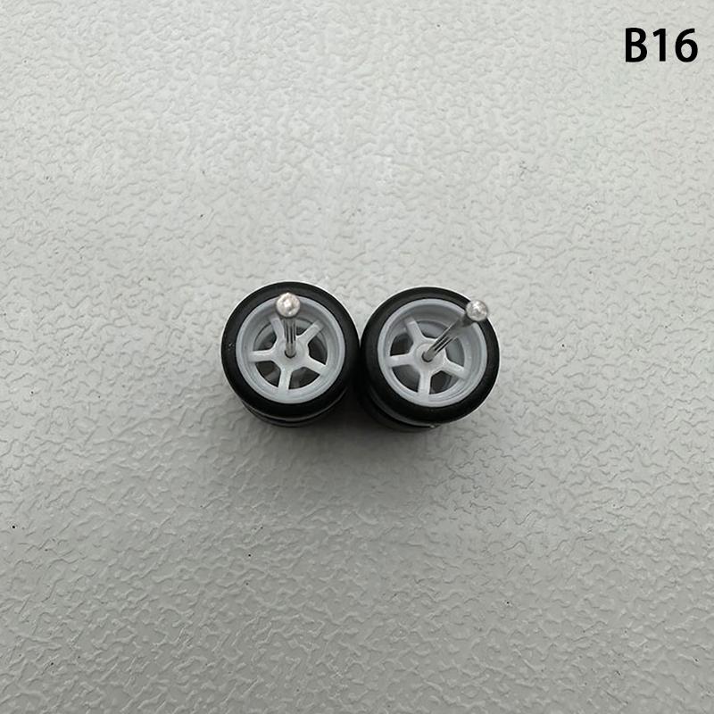 

Инновационные ABS Основные Модифицированные Детали Игрушка-Транспорт Для Hotwheels Tomica Mini Gt 1 Комплект 1/64 Модель Автомобиля Колеса С Резиновыми Шинами