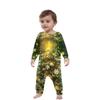 Christmas Print Family Outfit Long Sleeve Top + Pants Set Family Outfit