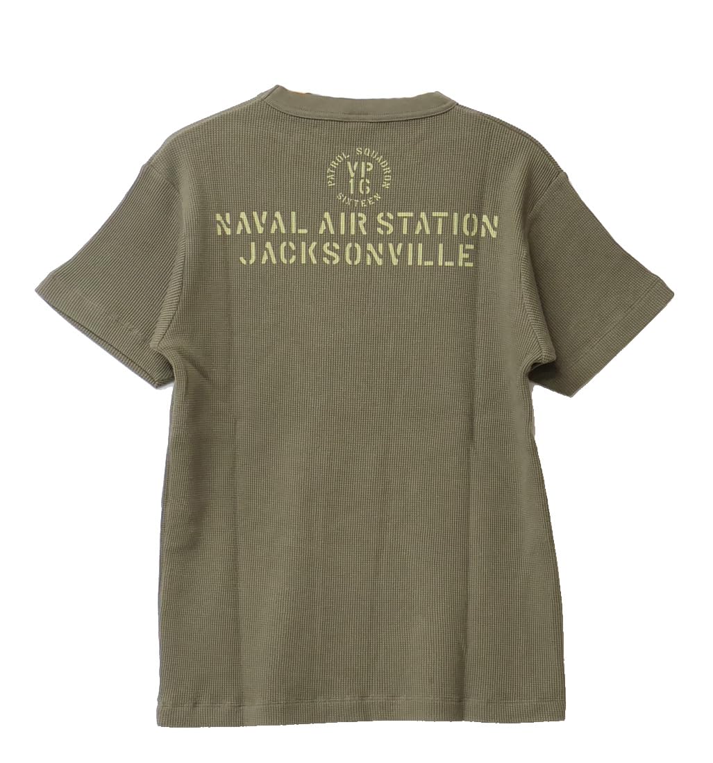 

Avirex Waffle T-Shirt Jacksonville Men s, Size Small, 310, Olive, 783-4134030