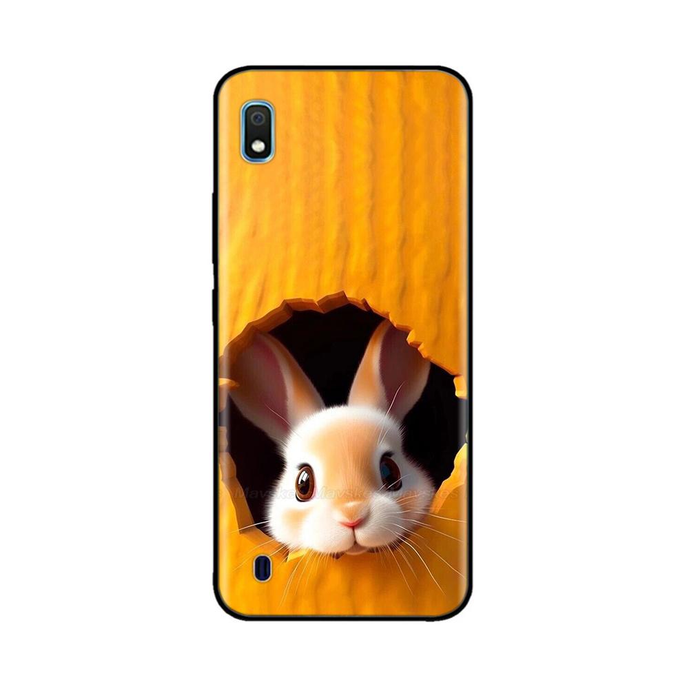 For Samsung Galaxy A10 Case Housing New Design Phone Cover For Samsung A10 Case A 10 SM-A105F Coque Soft Liquid Silicone Covers