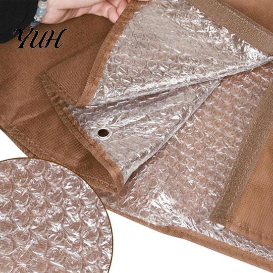 Winter Sapling Protection Palm Tree Protector, Frost Cover with Drawstring And Ground Stakes, Freeze for Trees Insulation Wrap Outdoor Saplings