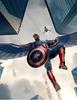 Captain America 4 Role-Playing Cosplay Costume for Stage Performance