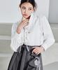 TM3 Baekhwa Lace Hanbok Long Sleeve Shirt White