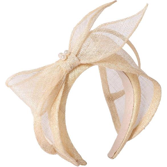 Women`s Fascinators Hats Wedding Sinamay Headband