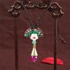 Original Handmade Ethnic Style Agate Short Necklace Femininity Retro Versatile Collarbone Chain Simple Classical Accessories