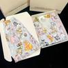Cute Cat Ice Silk Pajamas Women'S Summer Short-Sleeved Shorts Loungewear Two-Piece Suit Can Be Worn Outside