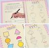 Magic Writing Paste Children's Kindergarten Grooves Post Before School Hard Pen Writing Board Students Kids Art Supplies Kids Gift