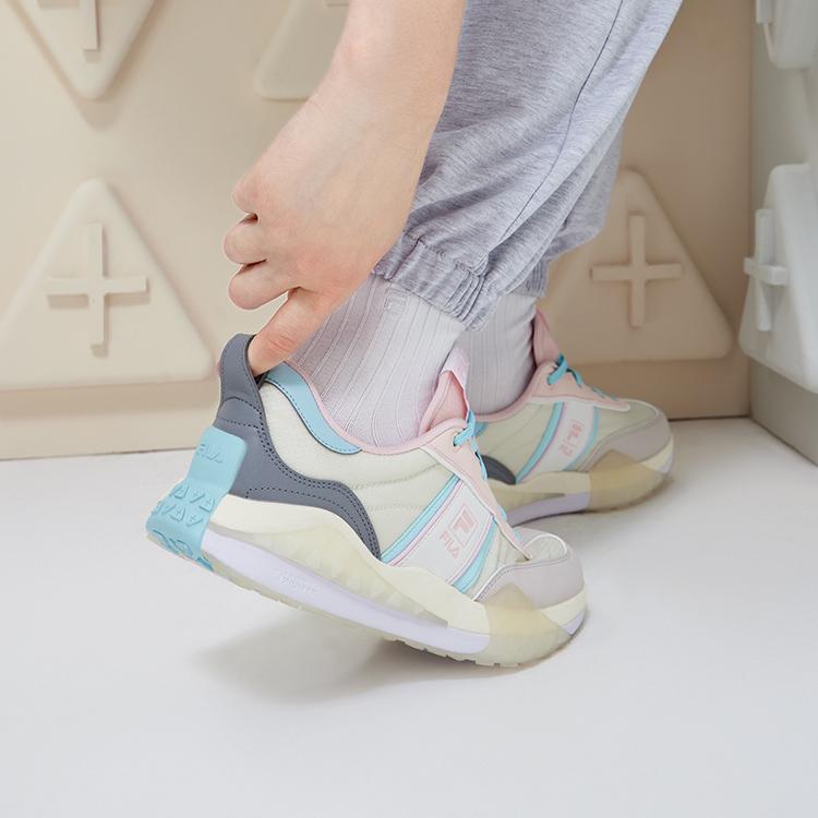 FILA Brick Sneakers 'Grey Blue Pink' Women's F12W231125FSB