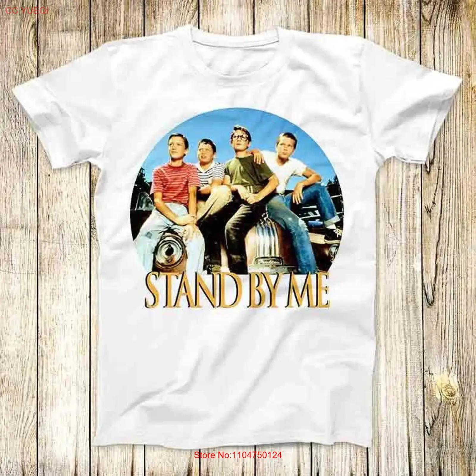 

Stand By Me Classic Comedy Cult Movie T Shirt Meme Top 3760 vintage Washed Top For Everyday Wear Casual Stylish Unisex fashion 5XL різнокольоровий
