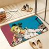 Jojo J-Jolyne Cujoh Anti‑Slip Floor Mat Short Plush Rug mat Soft Comfortable Machine Washable Home Decor
