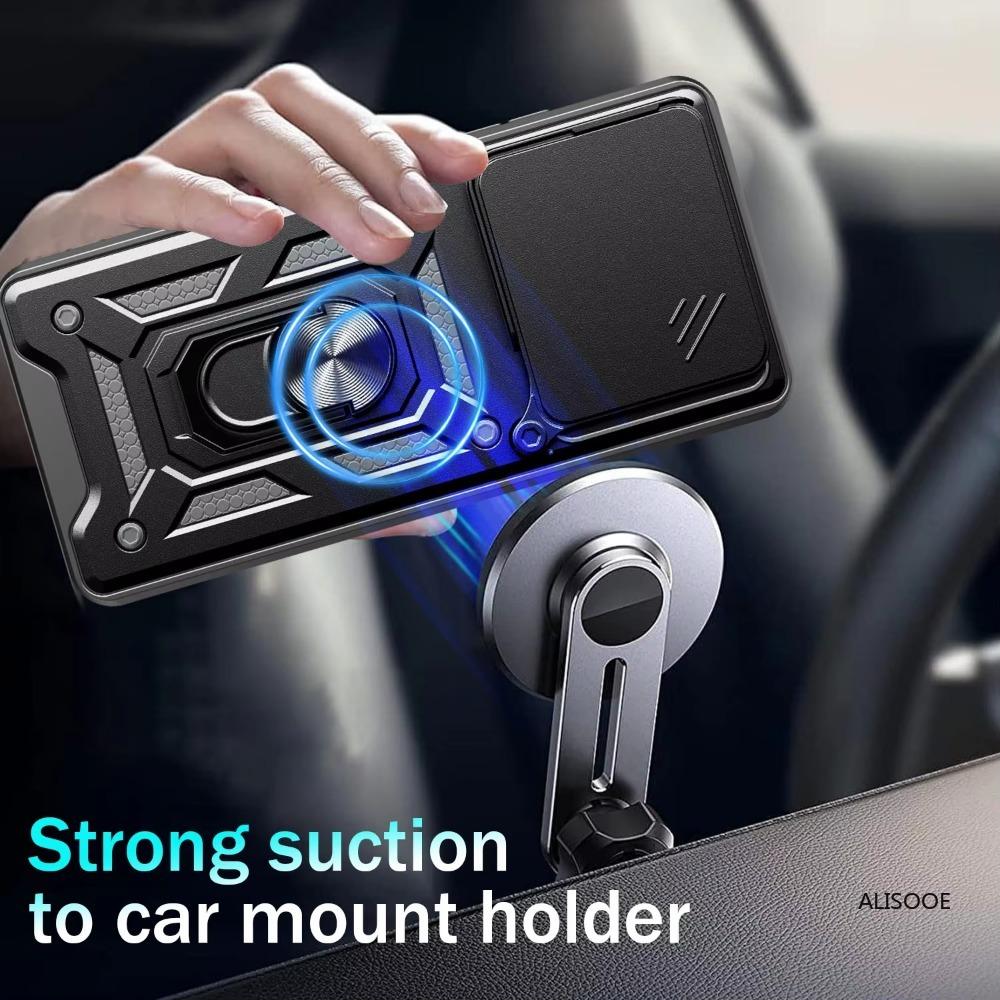 Funda for VIVO Y39 5G Case Slide Camera Lens Ring Stand Holder Shockproof Phone Cover for VIVO Y39 5G Capa