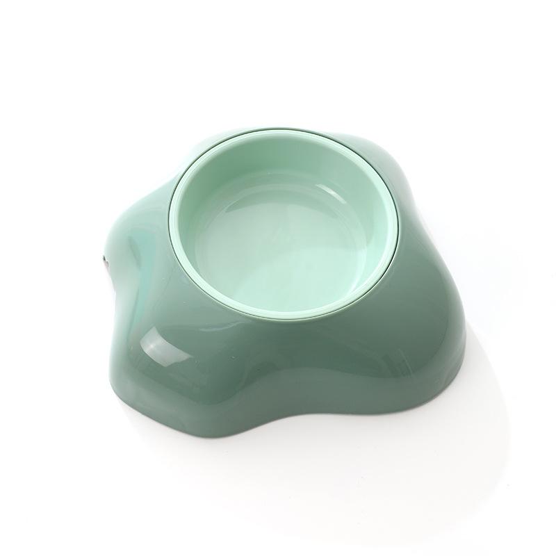 Pippi Tao's original pet egg yolk double bowl single bowl, anti-knock cat bowl dog bowl pet feeding basin pet bowl