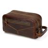 Genuine Leather Vintage Handbag Crazy Horse Multifunctional Storage Bag Casual Grooming Women's Cosmetics