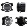 Fog Light LED Angel Eyes 4 Inch Work Light Headlight White DRL Amber Fog Lights LED Headligh For Off-Road Jeep Fog Lights,2pcs.