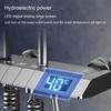Digital Display Rainfall Shower Brass Shower Set Shower Bathroom Shower Mixer Shower Head Rainshower Head Button Switch Design Hot and Cold