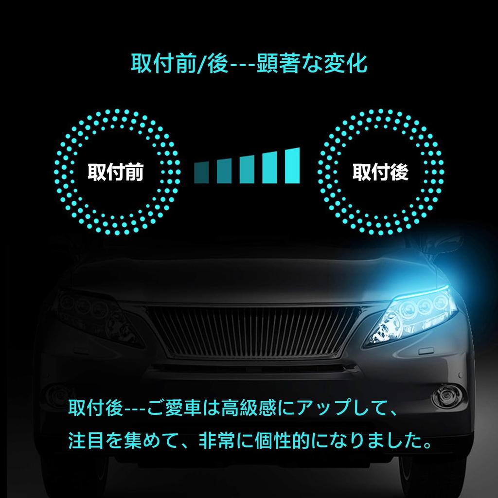 GZRUICA Sequential Turn Signal Flowing Turn Signal Flowing LED Tape