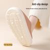 Winter Waterproof Non-slip Indoor/Outdoor Cotton Slippers for Men and Women - Plush, Warm, and Cozy.