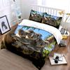"Koala Family Trio Decor Set" Soft Skin-Friendly Bedding Set Includes 1 Duvet Cover And 2 Pillowcase Gift