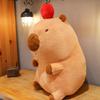 Plush Apple Capybara Toy Cute Cartoon Creative Girl Children Birthday Gift Doll