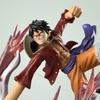 30cm One Piece Monkey D. Luffy Gk Action Figure Pvc Anime Statue Long Arm Battle Scene Collectible Desktop Decor For Anime Fans